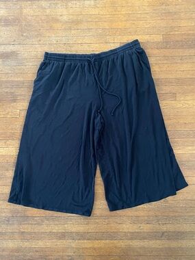 Athleta Cropped Black Lounge Pants